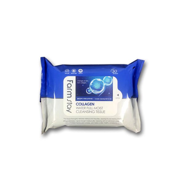 Collagen Water Full Moist Cleansing Tissue (30 Sheets)