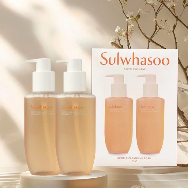 Sulwhasoo Gentle Cleansing Moisturizing Foam 200ml (x2 pcs)