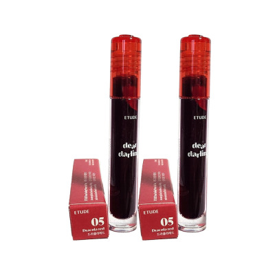 ETUDE   Darling water gel tints N°05 Dracula red (x2pcs)