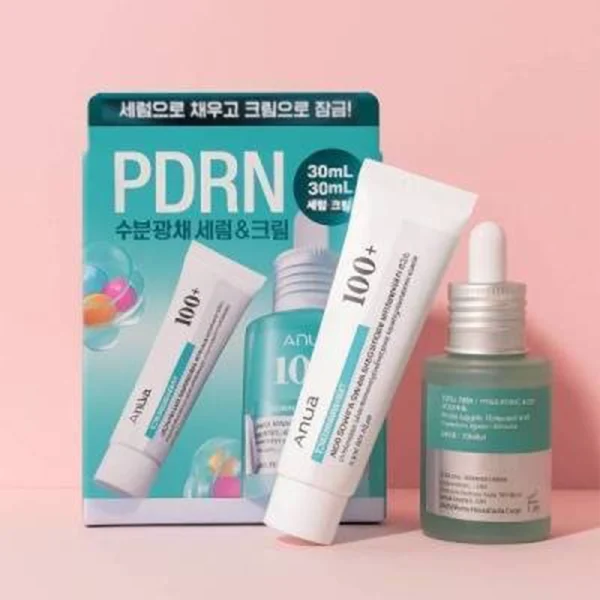 Anua   PDRN wrinkle care Hyaluronic Acid Capsule 100 + Hyaluronic Acid 100 Moisturizing Cream