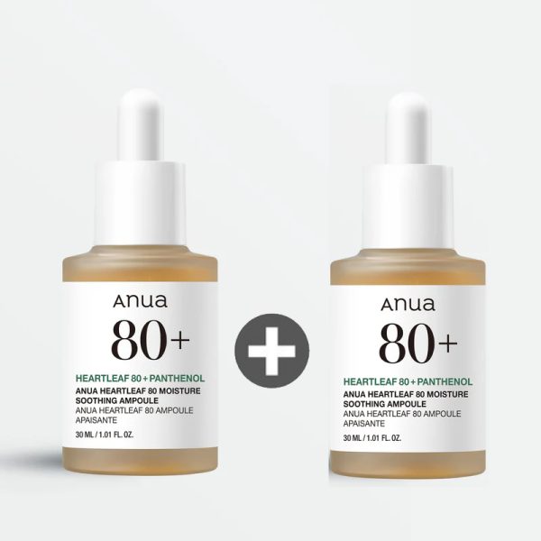 Anua   Heartleaf 80%   Soothing serum 30ml (x2 pcs)