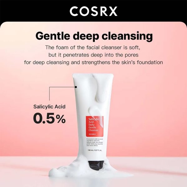 COSRX   Salicylic Acid Daily Gentle Cleanser 150ml 02