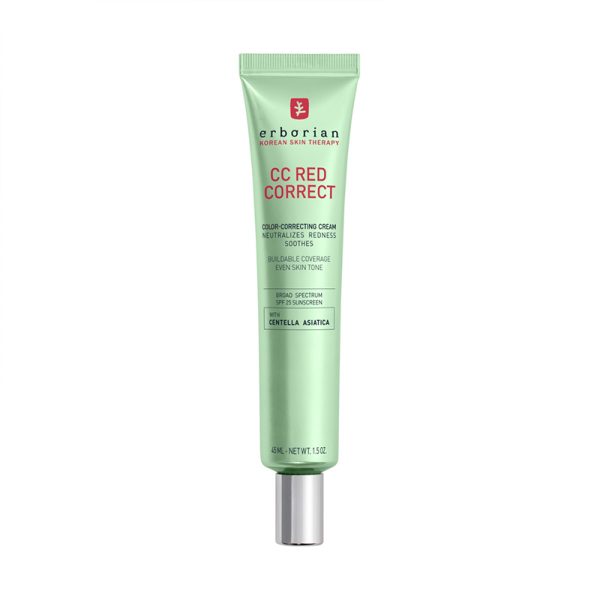 Erborian   CC Red Correct   Anti redness tinted corrective treatment SPF25 45ml