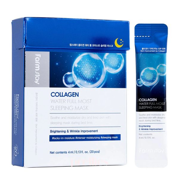 FarmStay   Collagen Water Full Moist Sleeping mask 4ml x20pcs