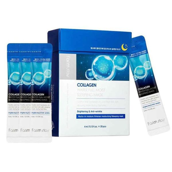 FarmStay – Collagen Water Full Moist Sleeping mask 4ml 01