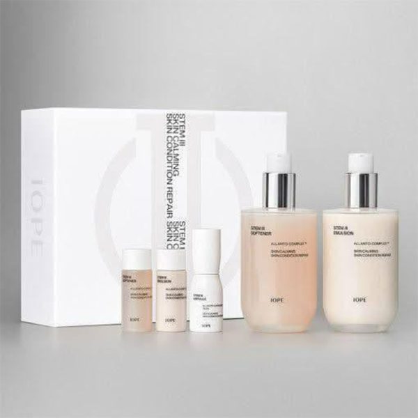 IOPE   Stem 3 Softener & Emulsion Skincare SET