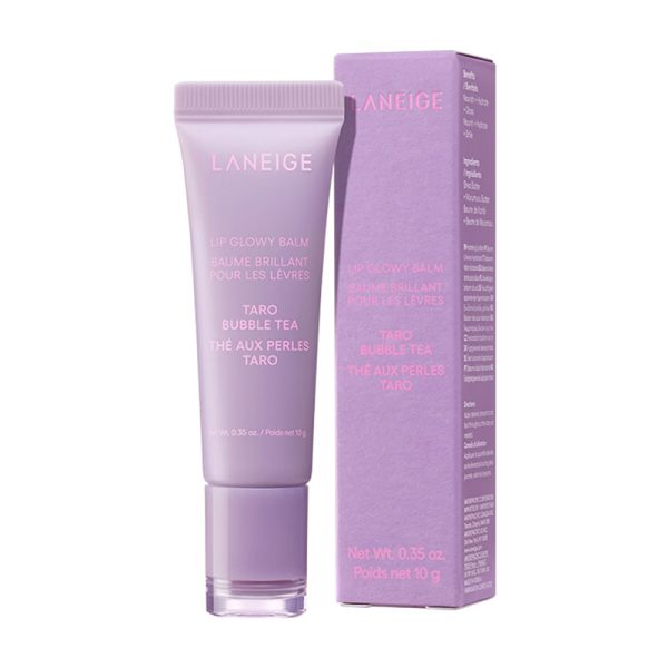 LANEIGE   Lip Glowy Balm 10g TaroBubbleTea 02