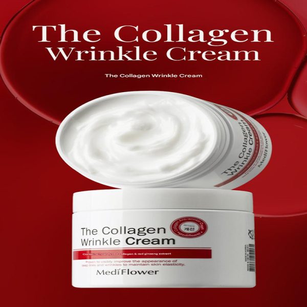 MediFlower   Collagen Wrinkle Cream 01