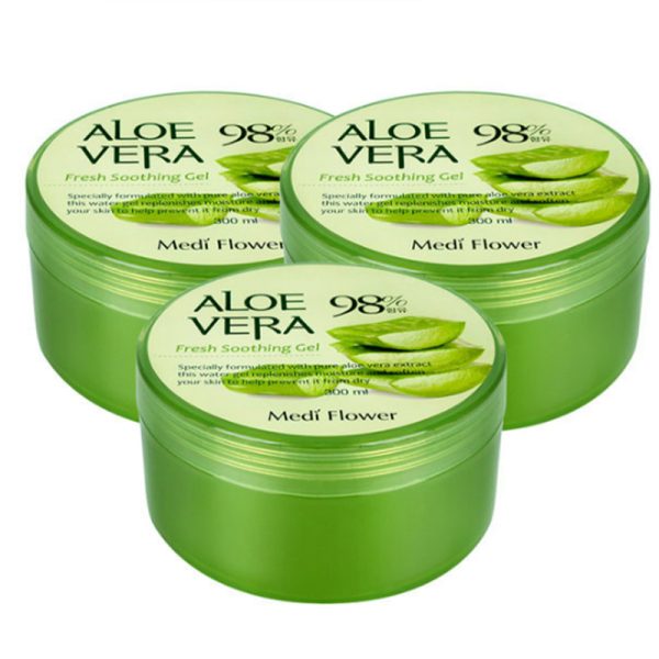 MediFlower   Aloe vera Fresh Soothing gel 300ml  (x3pcs)