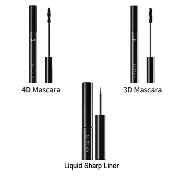 Missha   3D/4D Mascaras Sharp Pearl liner