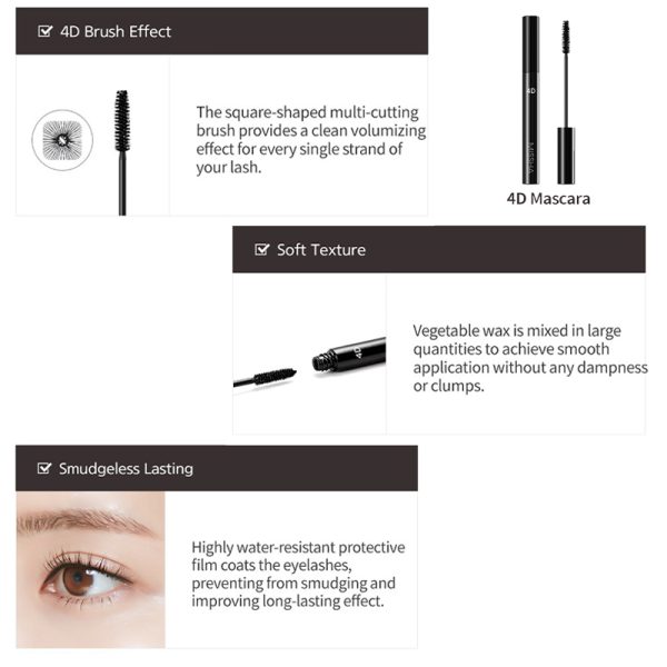 Missha – 3D4D Mascaras Sharp Pearl liner 4D 02
