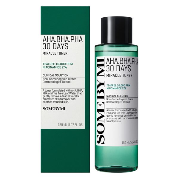 SOME BY MI   AHA BHA PHA 30 Days Miracle Toner 150ml