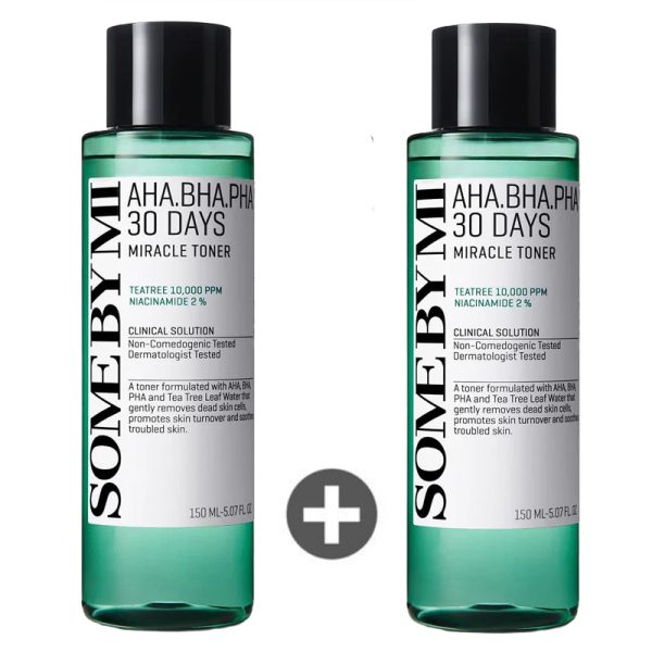 SOME BY MI   AHA BHA PHA 30 days Miracle Toner 150ml (x2pcs)