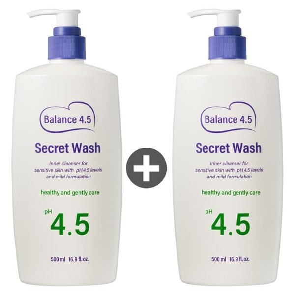TOUCH ME   Balance 4 5 Hypoallergenic Feminine Cleanser 500ml (x2 pcs)