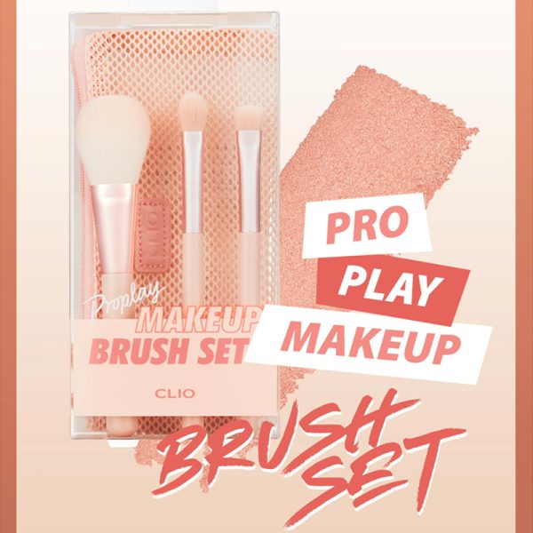 CLIO – Pro Play Makeup Brush Set 01